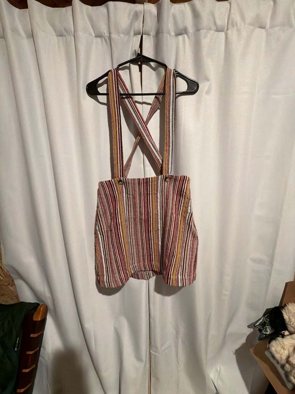 Urban Outfitters Bellamy Striped Overall Skirt Size M
